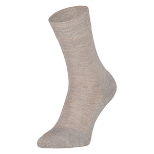 Schicke Merino Alltagssocken mit Frotteesohle