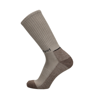Napa dicke Merino Wandersocke, dunkelgrau; gerippter Schaft und verstärkte Sohle