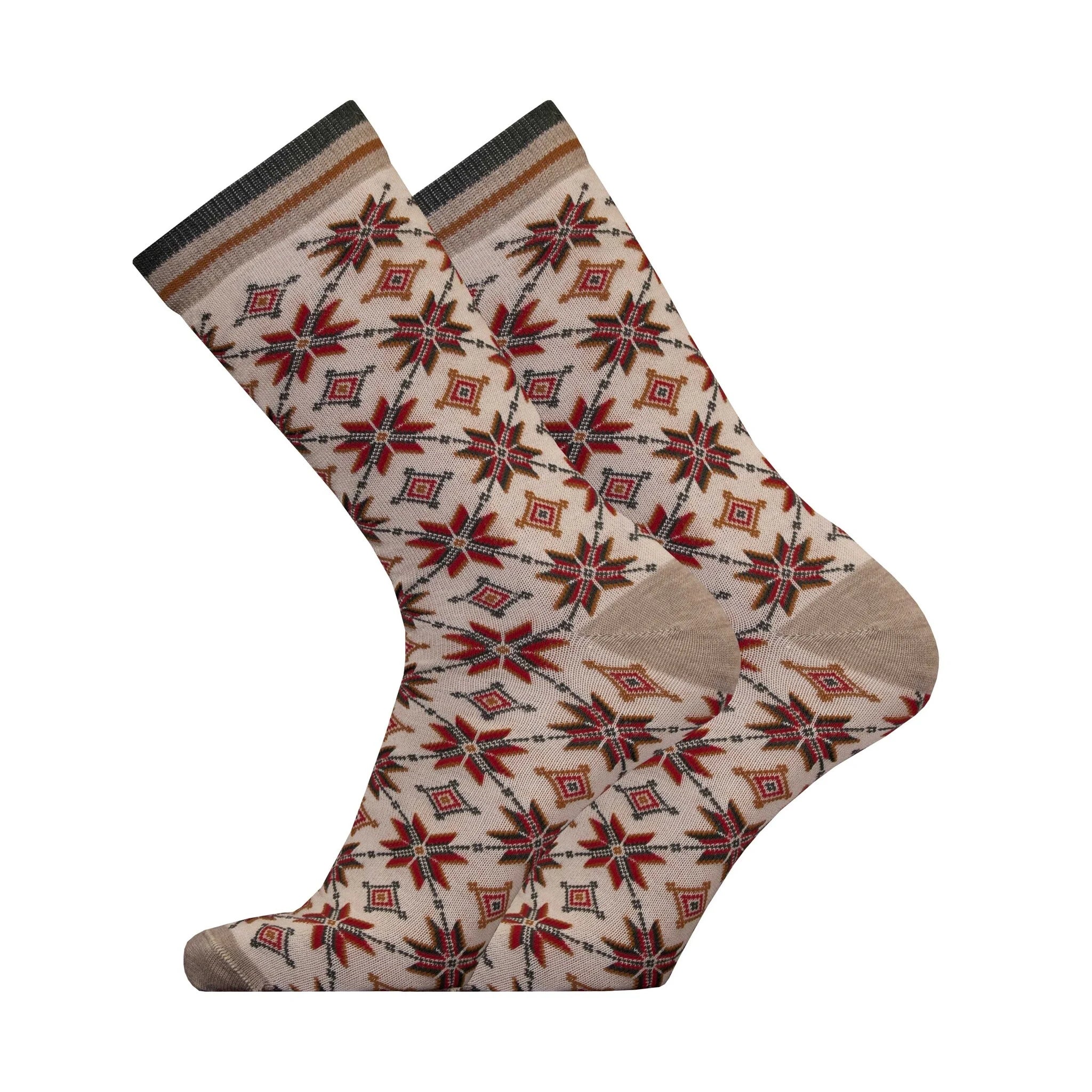 Herbststern Pattern Socken Komfort