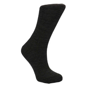Alltagssocken aus feiner Merinowolle - schwarze, bequeme Unisex-Socken für den täglichen Gebrauch.