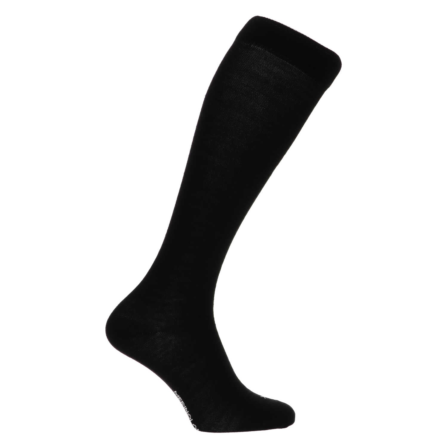 NATIVA Feine Merino Kniestrümpfe - X13, schwarze kniehohe Socken aus Merinowolle und Tencel für maximalen Tragekomfort.