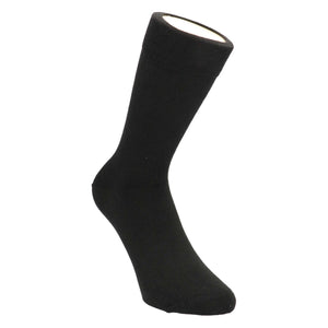 Alltagssocken aus feiner Merinowolle - schwarze, bequeme Unisex-Socken für den täglichen Gebrauch.