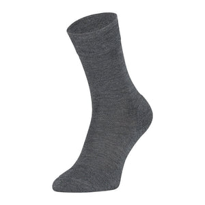 Schicke Merino Alltagssocken mit Frotteesohle