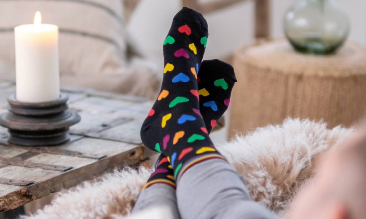 Nahtlose Merino Socken