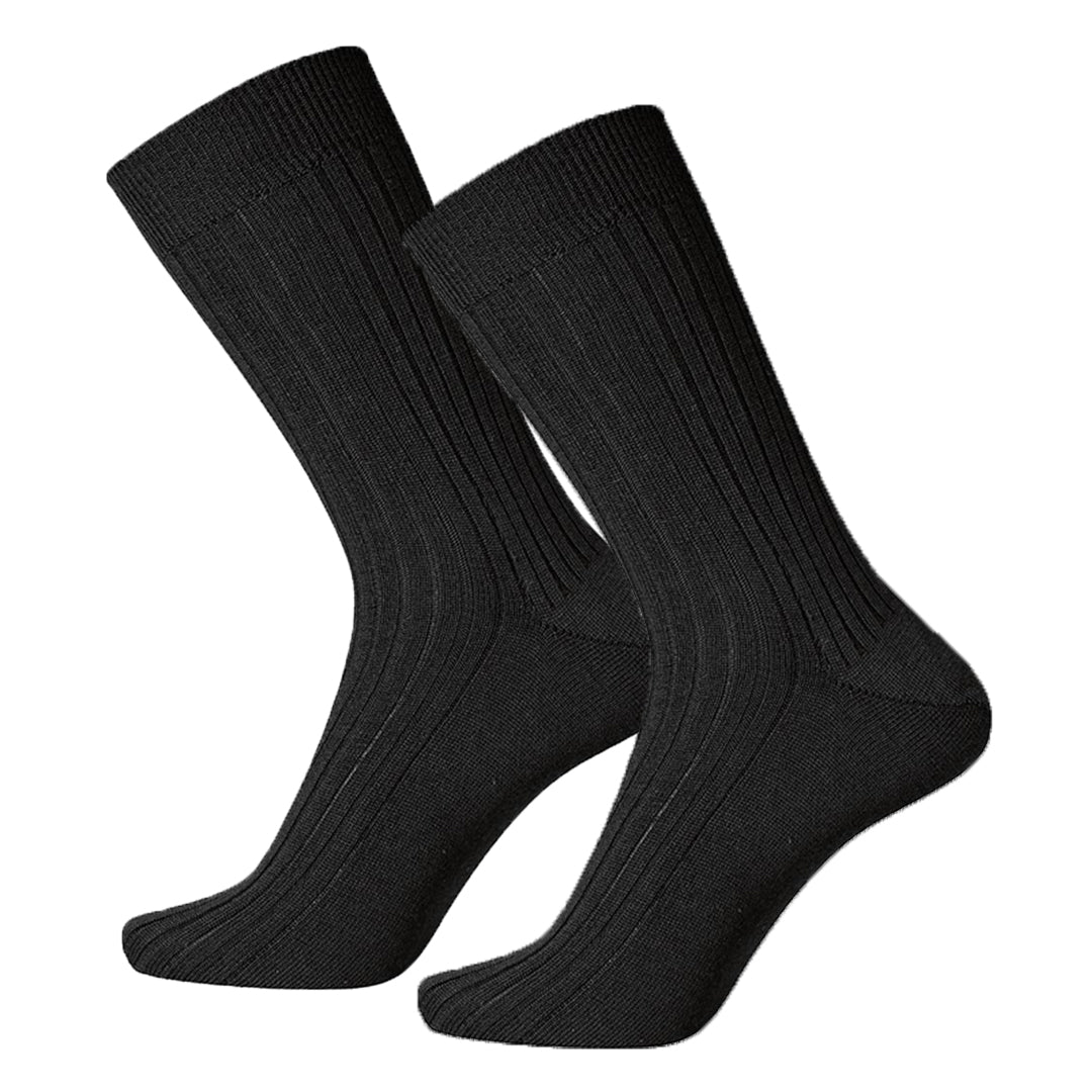 Druckfreie Socken mit 100% Merinowolle