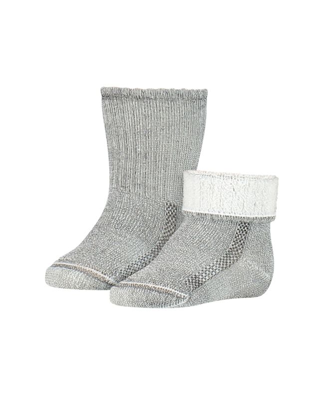 Weiche Merinowolle Babysocken mit Frottee - S1