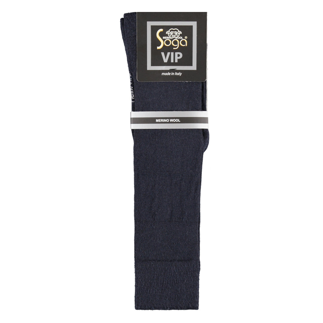 Schicke Merino Kniestrümpfe mit Frottee-Fußbett - S14
