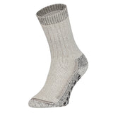 Warme Merino Socken mit Antirutsch und Frottee - S4