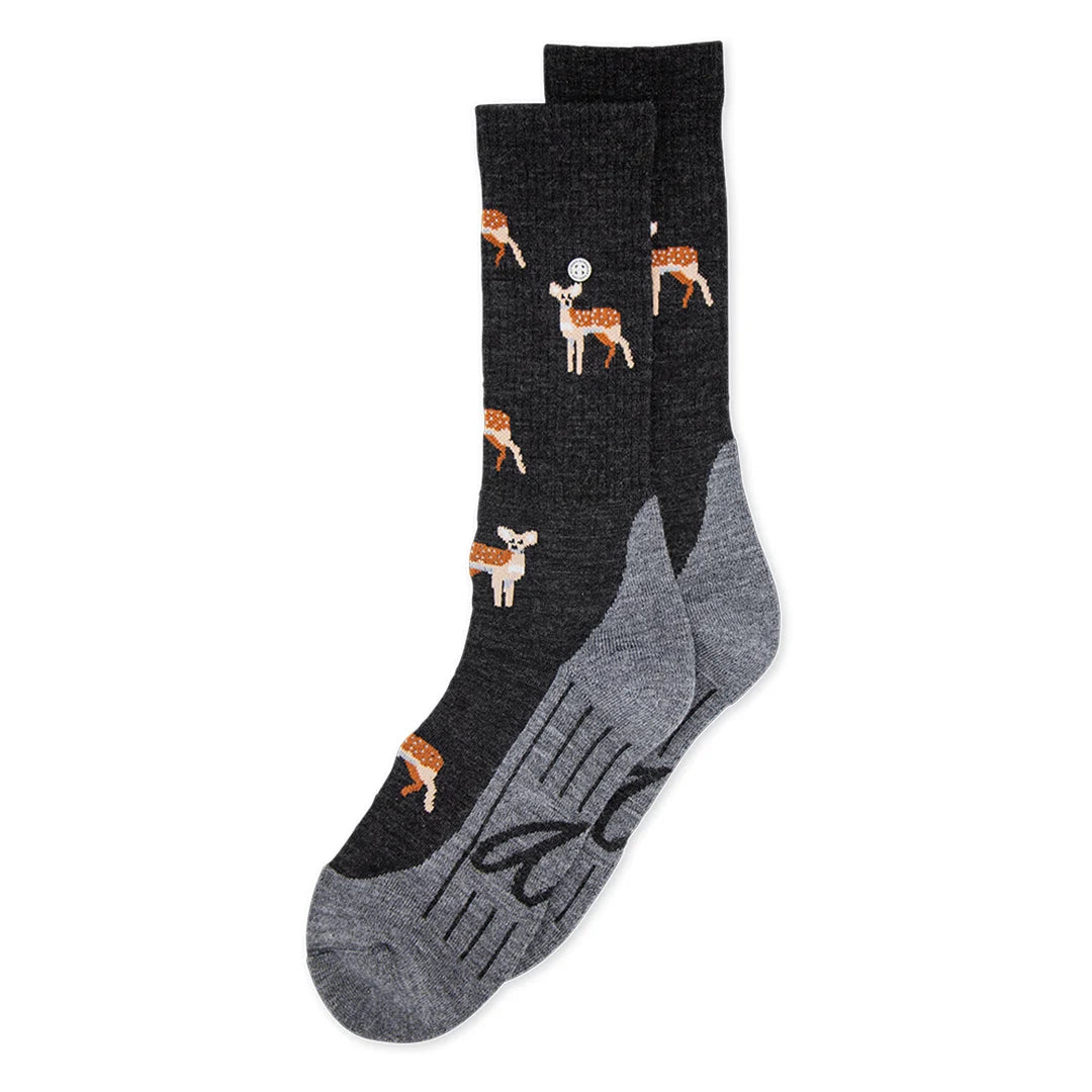 Hirsch Merino Wandersocken mit Frotteesohle für maximalen Komfort und Stil bei Abenteuern