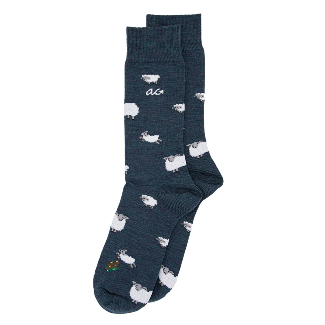 Schafe-motiv Merino Socken - Sheep