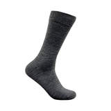 Classic Socke mit Frotteesohle, grau meliert