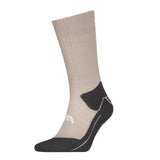 HEAD Wandersocken: Thermo-Socken mit Merinowolle für Damen & Herren in Beige